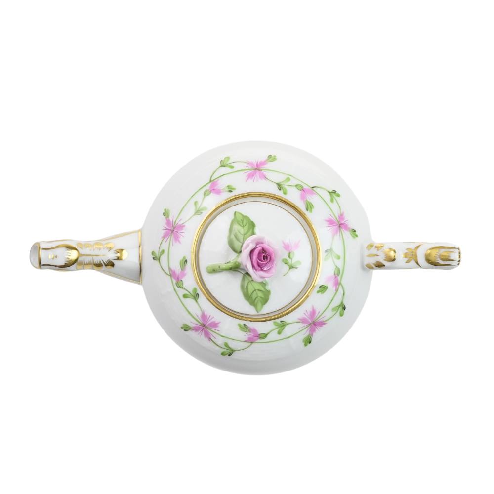 ヘレンド (HEREND) PBGP ピンクガーランド ティーポット ミニ 608 400ml