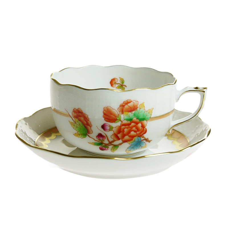 ヘレンド (HEREND) VBO ヴィクトリア ティーカップ＆ソーサー 210ml 724 各色