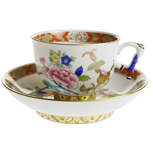 ヘレンド (HEREND) シノワズリ SH 上海 ティーカップ＆ソーサー マンダリン 3364