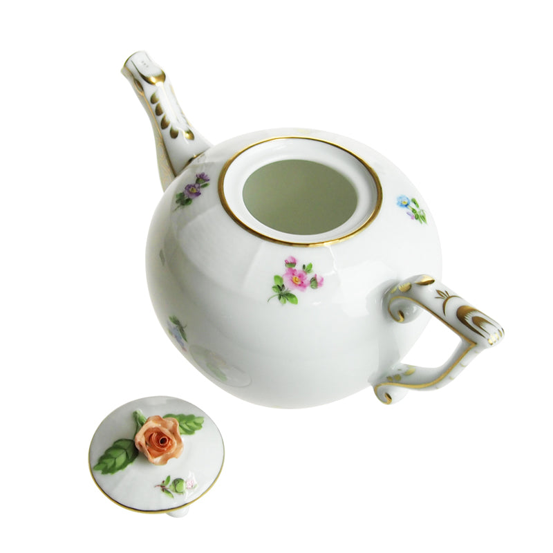 ヘレンド (HEREND) MF ミルフルール ティーポット ミニ 608 400ml