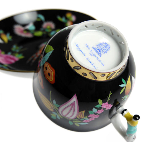 ヘレンド(HEREND)シノワズリ SP225-FN ティーカップ＆ソーサー マンダリン 03364