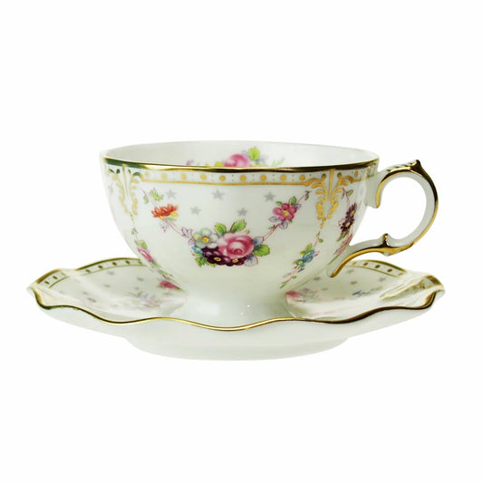 ロイヤルクラウンダービー (ROYAL CROWN DERBY) ロイヤルアントワネット ティーカップ＆ソーサー