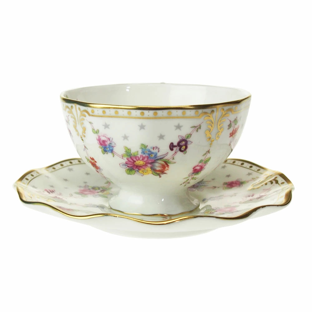 ロイヤルクラウンダービー (ROYAL CROWN DERBY) ロイヤルアントワネット ティーカップ＆ソーサー