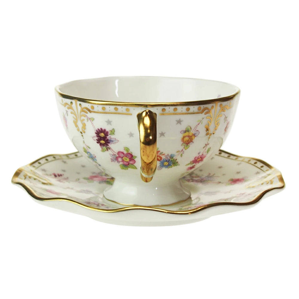 ロイヤルクラウンダービー (ROYAL CROWN DERBY) ロイヤルアントワネット ティーカップ＆ソーサー