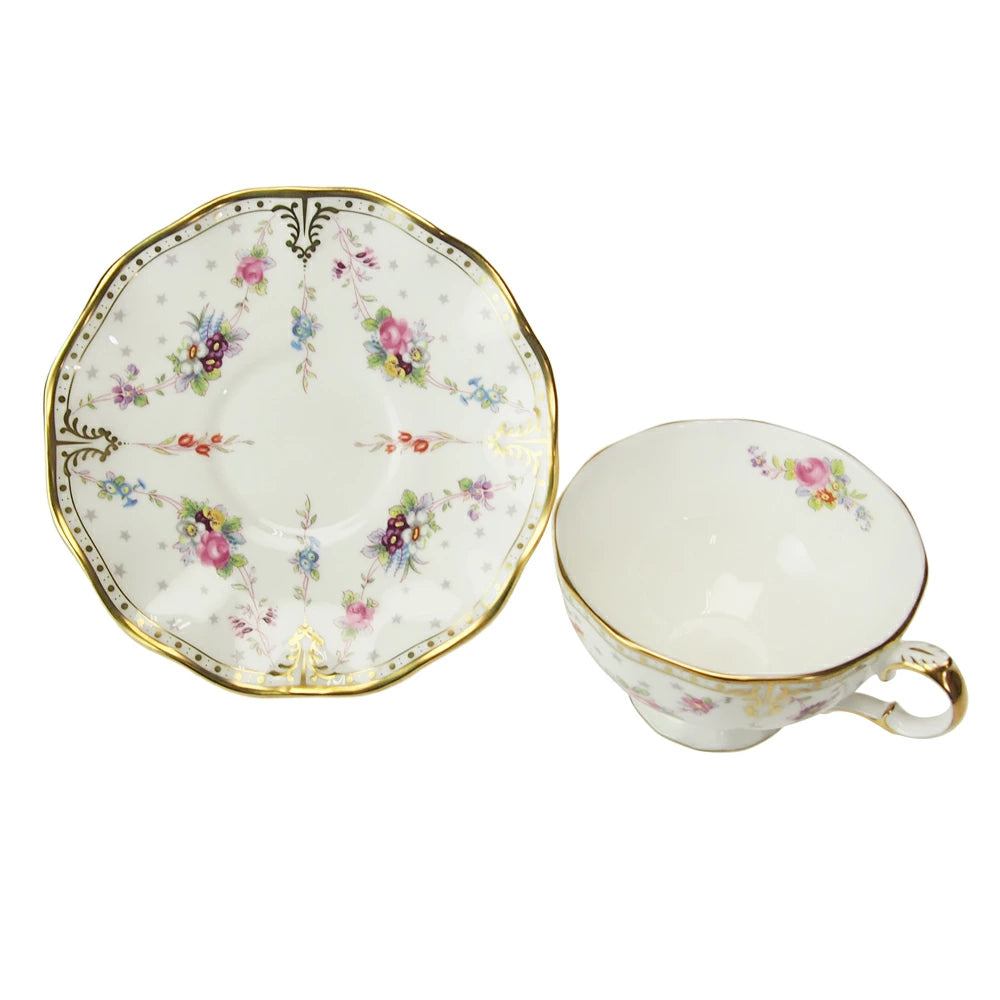 ロイヤルクラウンダービー (ROYAL CROWN DERBY) ロイヤルアントワネット ティーカップ＆ソーサー