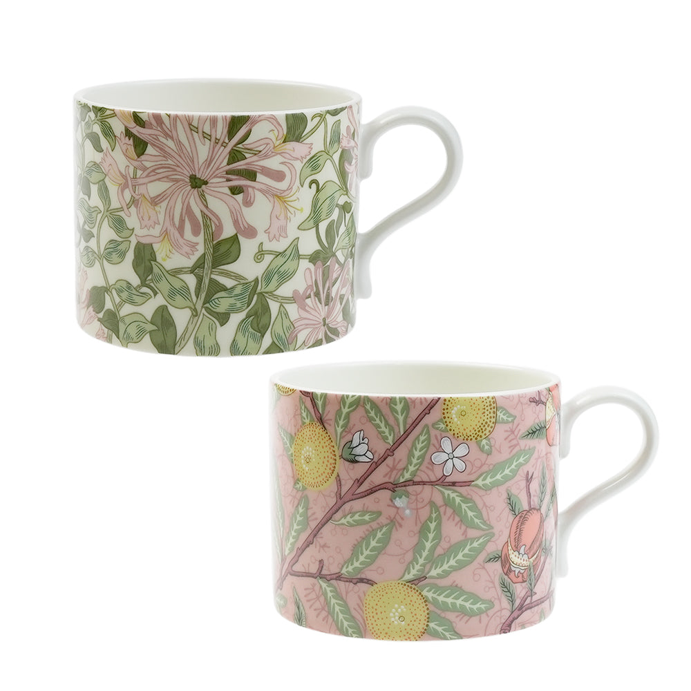 スポード (Spode) ウィリアムモリス フルーツ&ハニーサックル マグカップ ペアセット