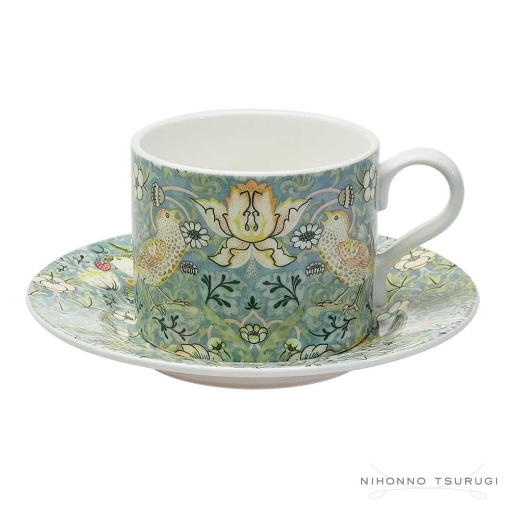 スポード (Spode) ウィリアムモリス ティーカップ&ソーサー 280ml 各色