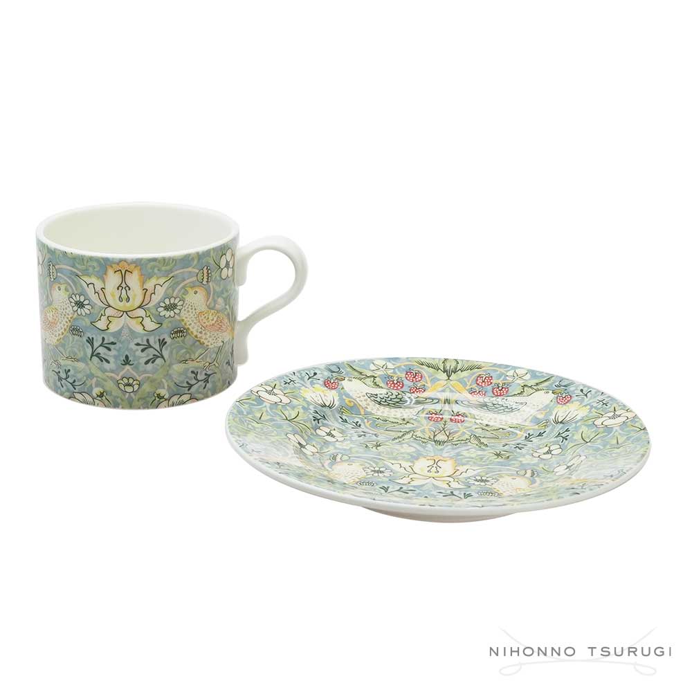 スポード (Spode) ウィリアムモリス ティーカップ&ソーサー 280ml 各色
