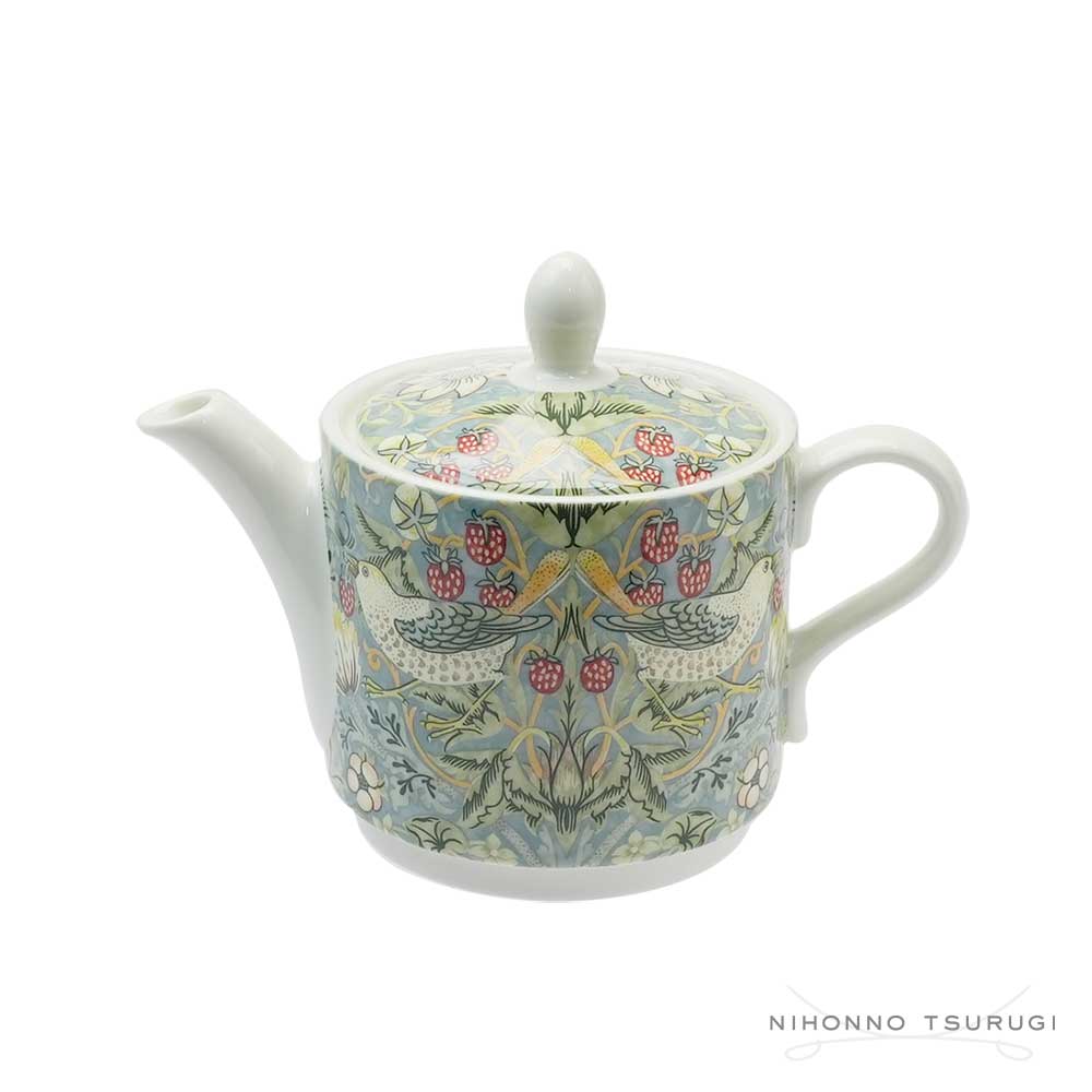 スポード (Spode) ウィリアムモリス ストロベリーシーフ ティーフォーワン 0.28L