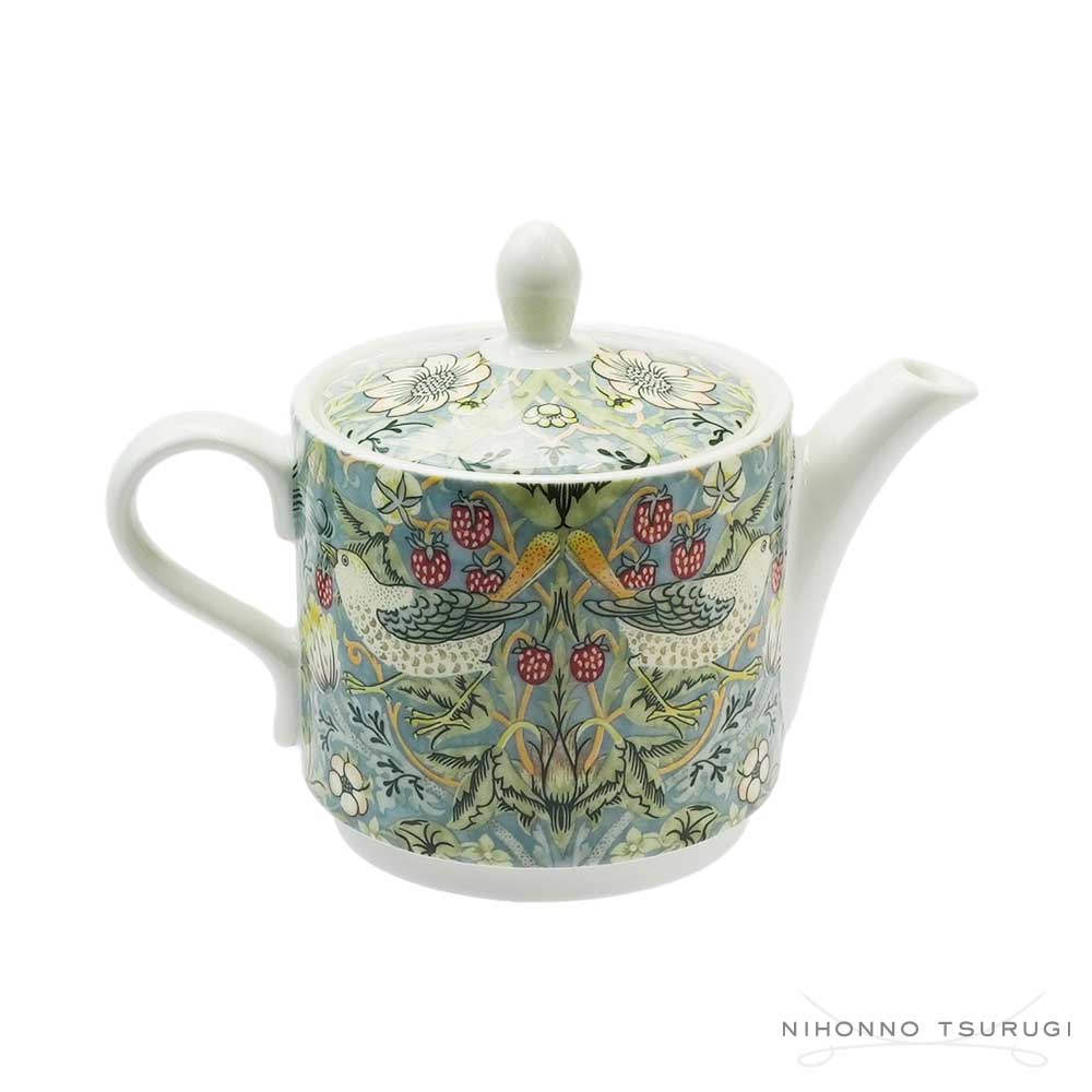 スポード (Spode) ウィリアムモリス ストロベリーシーフ ティーフォーワン 0.28L