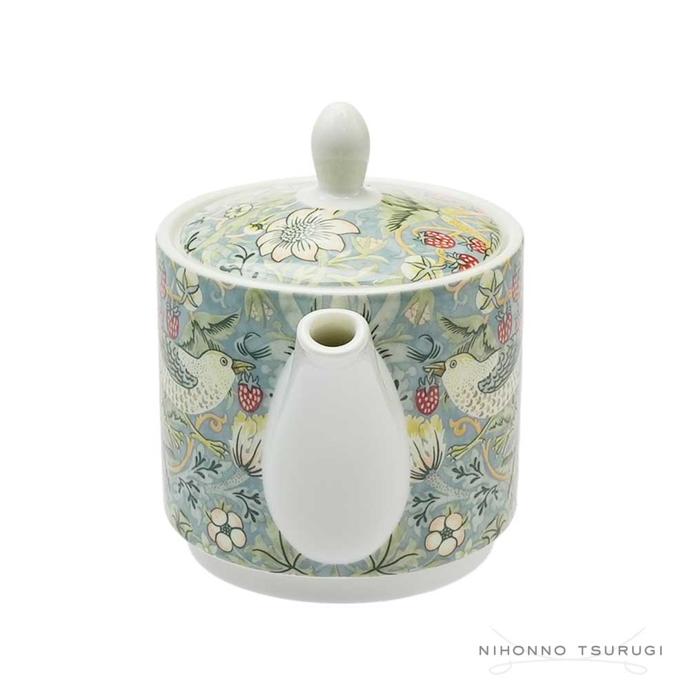 スポード (Spode) ウィリアムモリス ストロベリーシーフ ティーフォーワン 0.28L