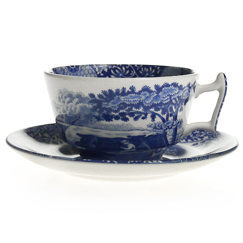スポード (Spode) ブルーイタリアン ティーカップ＆ソーサー