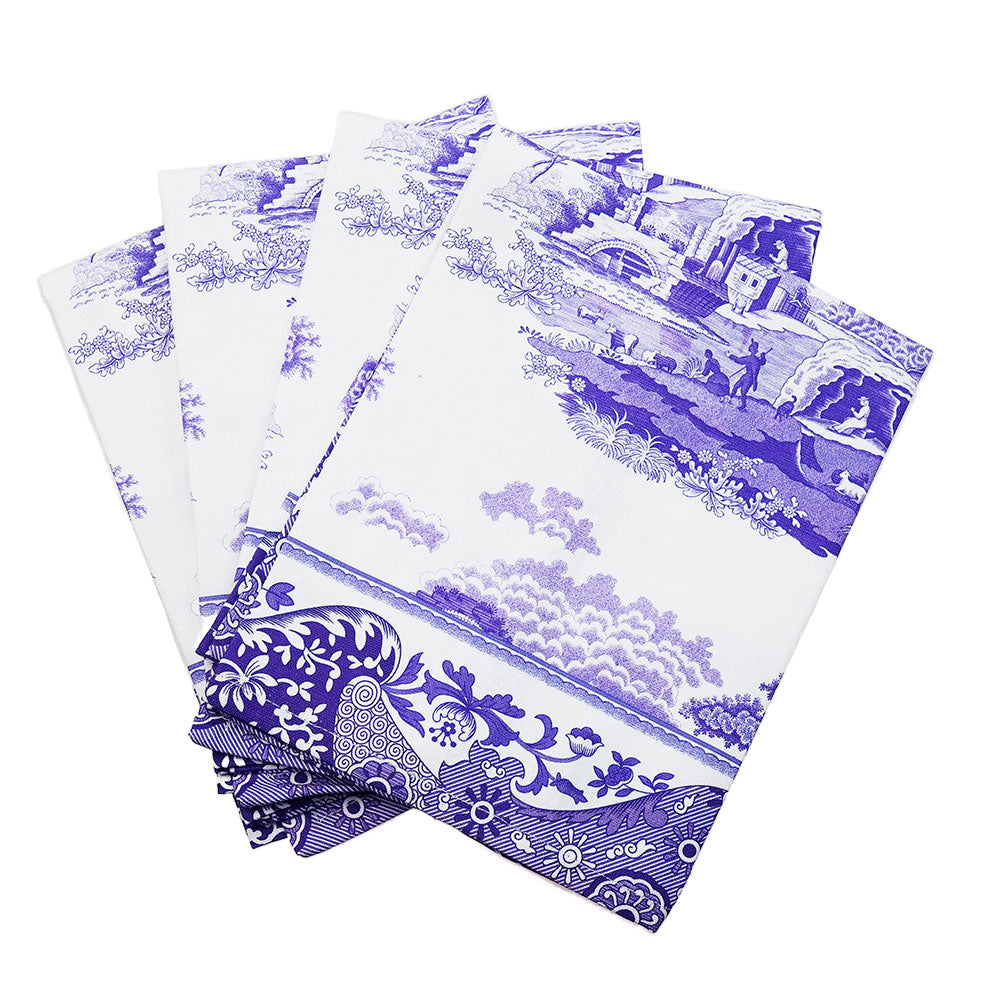 スポード(Spode) ブルーイタリアン ナプキン 45cmx45cm