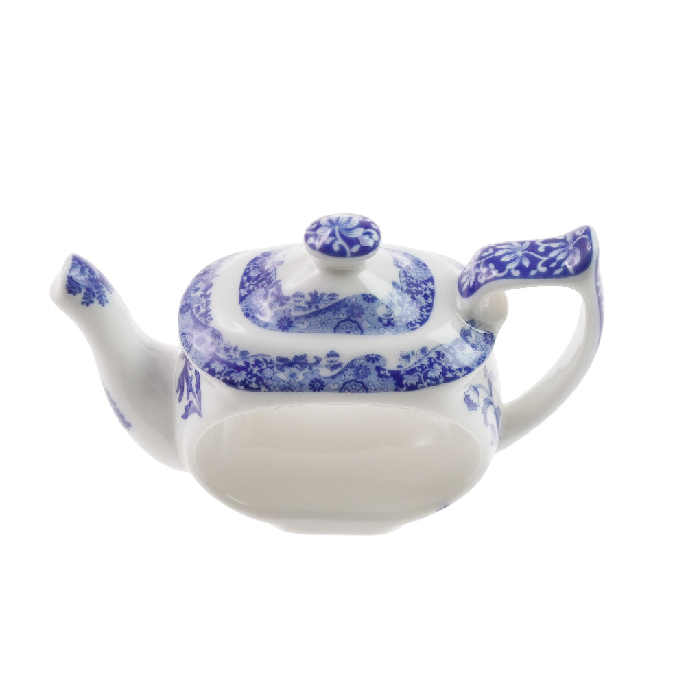 スポード (Spode) ブルーイタリアン ナプキンリング (ティーポット)