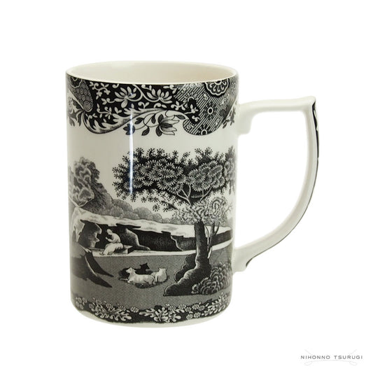 スポード (Spode) ブラックイタリアン マグカップ