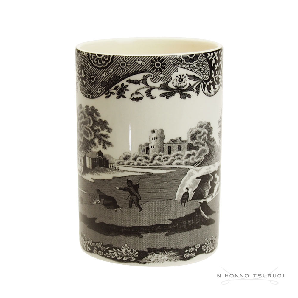 スポード (Spode) ブラックイタリアン マグカップ