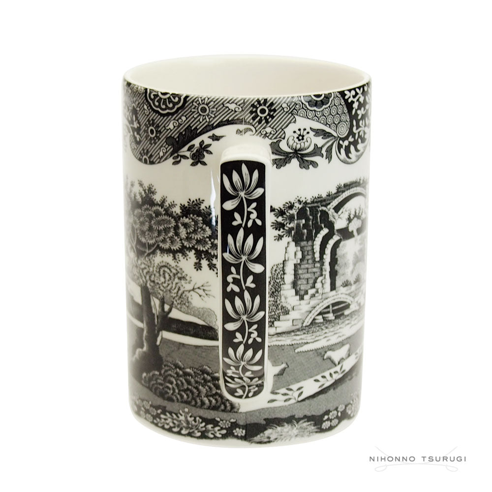 スポード (Spode) ブラックイタリアン マグカップ