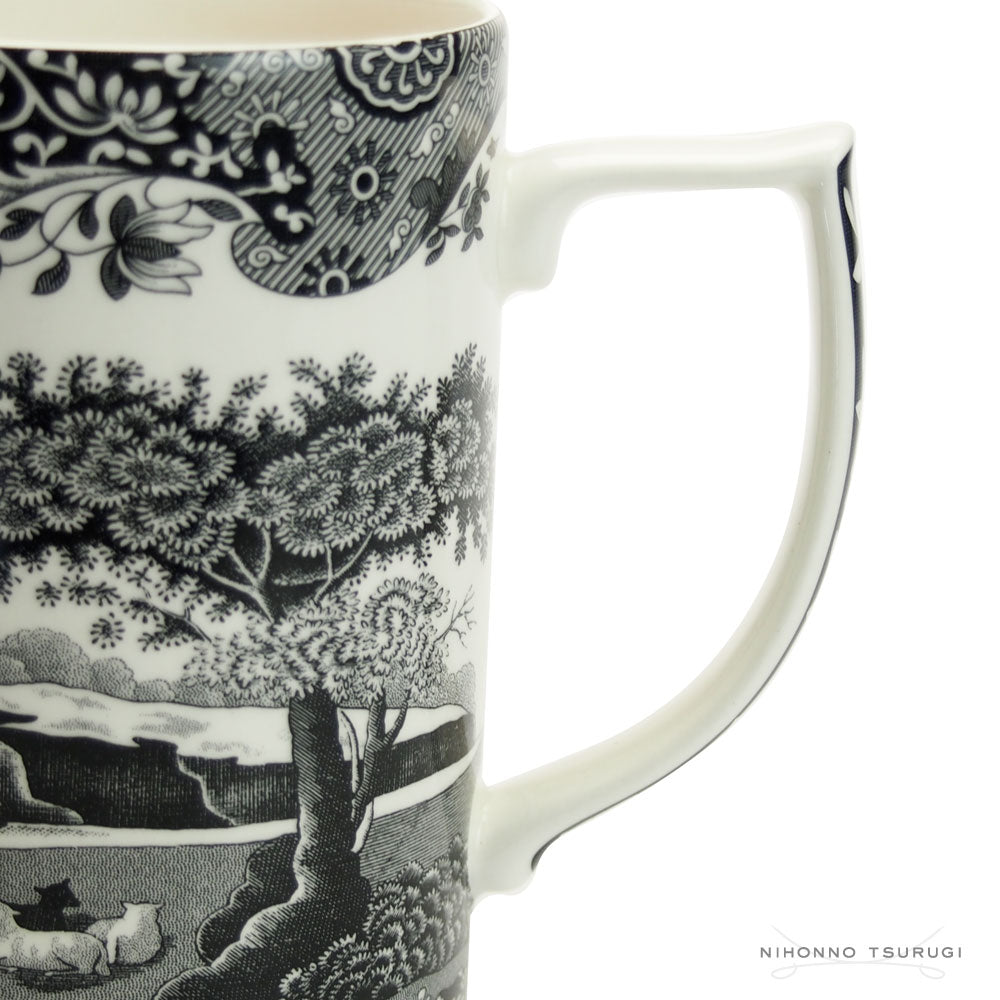 スポード (Spode) ブラックイタリアン マグカップ