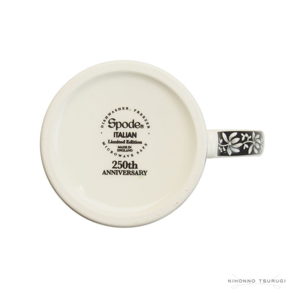 スポード (Spode) ブラックイタリアン マグカップ