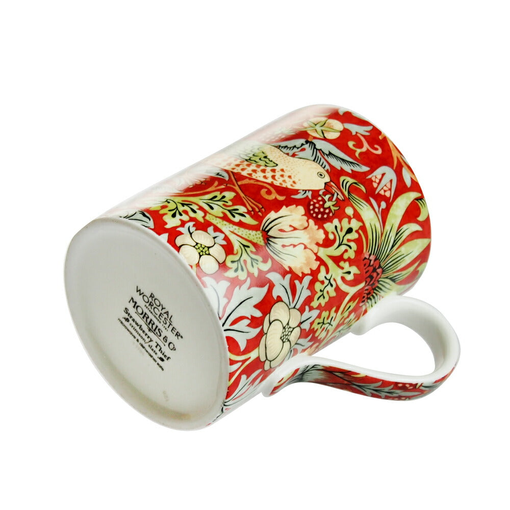 ロイヤルウースター（Royal Worcester）ウィリアムモリス ストロベリーシーフ マグカップ 350ml 各色