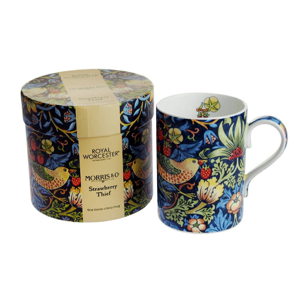 ロイヤルウースター（Royal Worcester）ウィリアムモリス ストロベリーシーフ マグカップ 350ml 各色