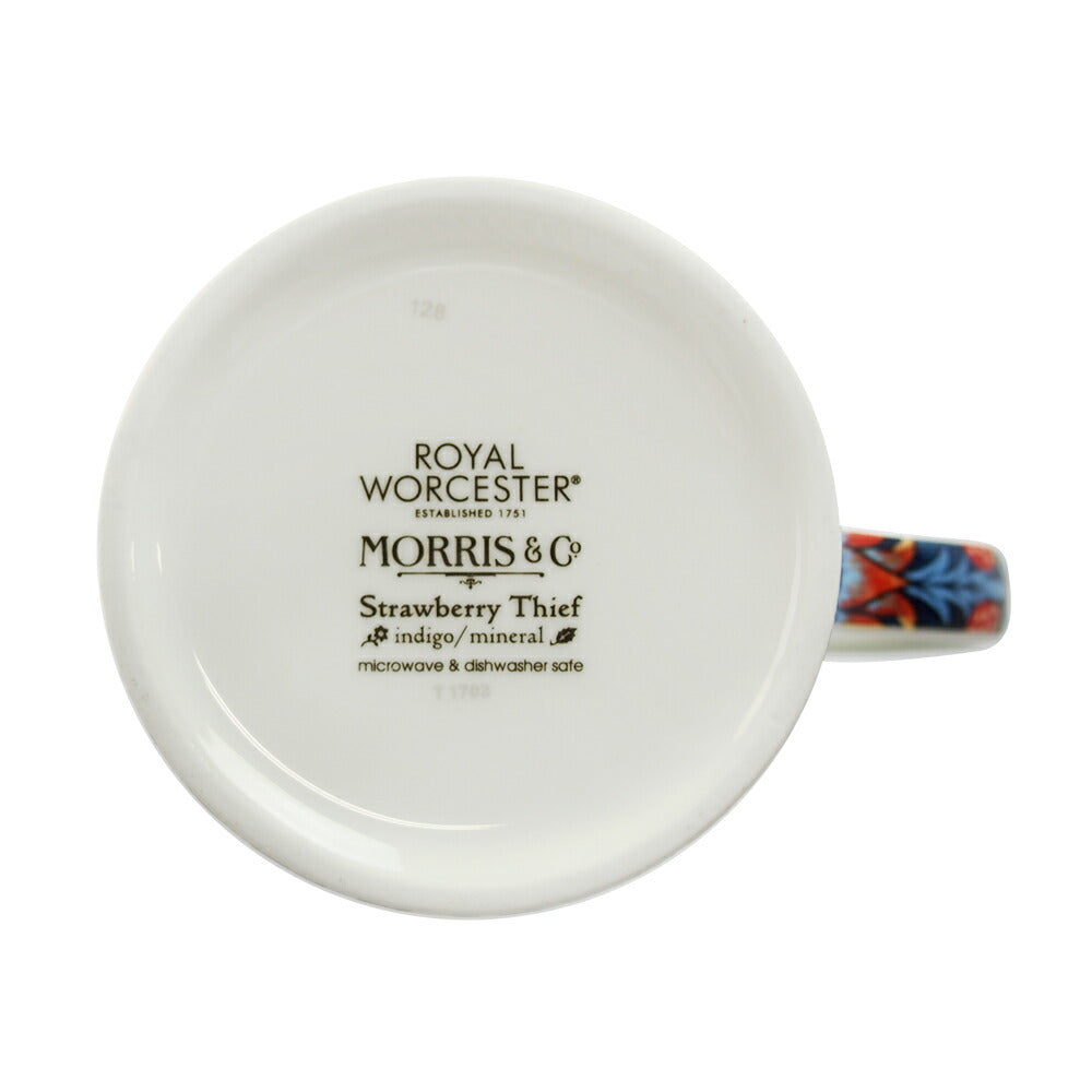 ロイヤルウースター（Royal Worcester）ウィリアムモリス ストロベリーシーフ マグカップ 350ml 各色