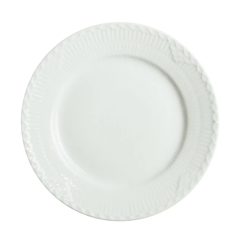 ロイヤルコペンハーゲン(ROYAL COPENHAGEN) ホワイトハーフレース プレート 19cm-25cm