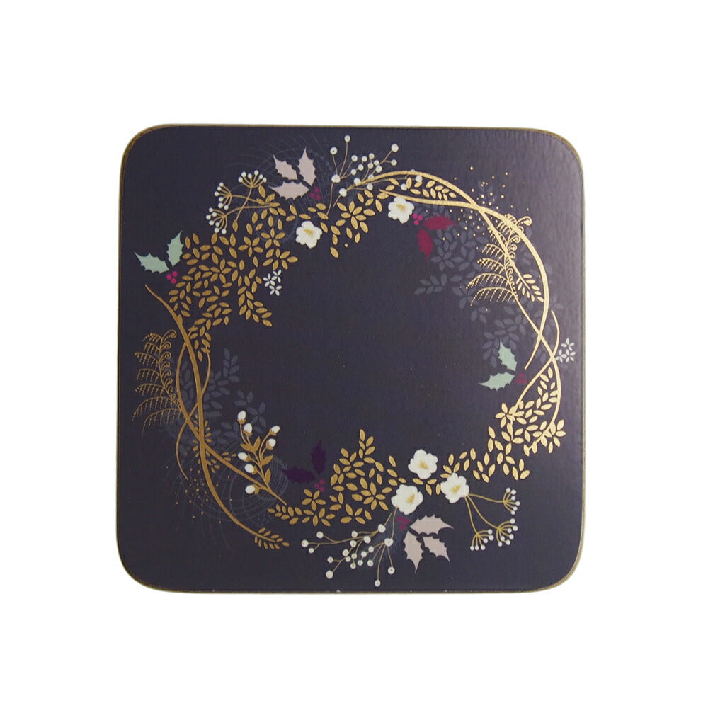 サラ・ミラー （Sara Miller） ガーランドコレクション コースター 6枚セット