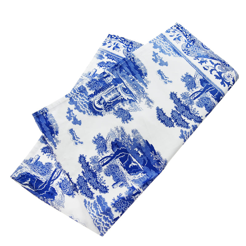 スポード (Spode) ブルーイタリアン ティー タオル