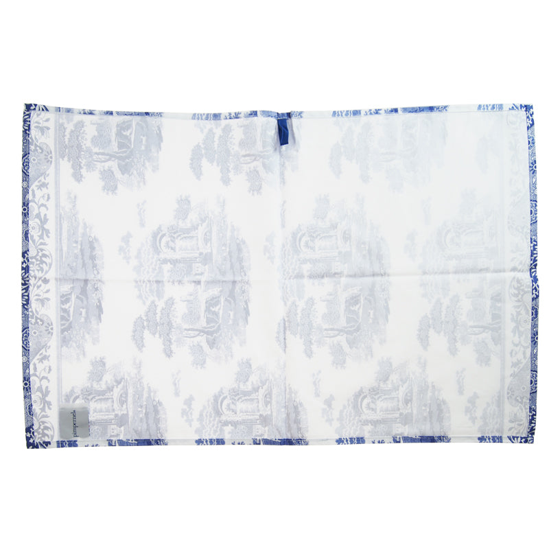 スポード (Spode) ブルーイタリアン ティー タオル