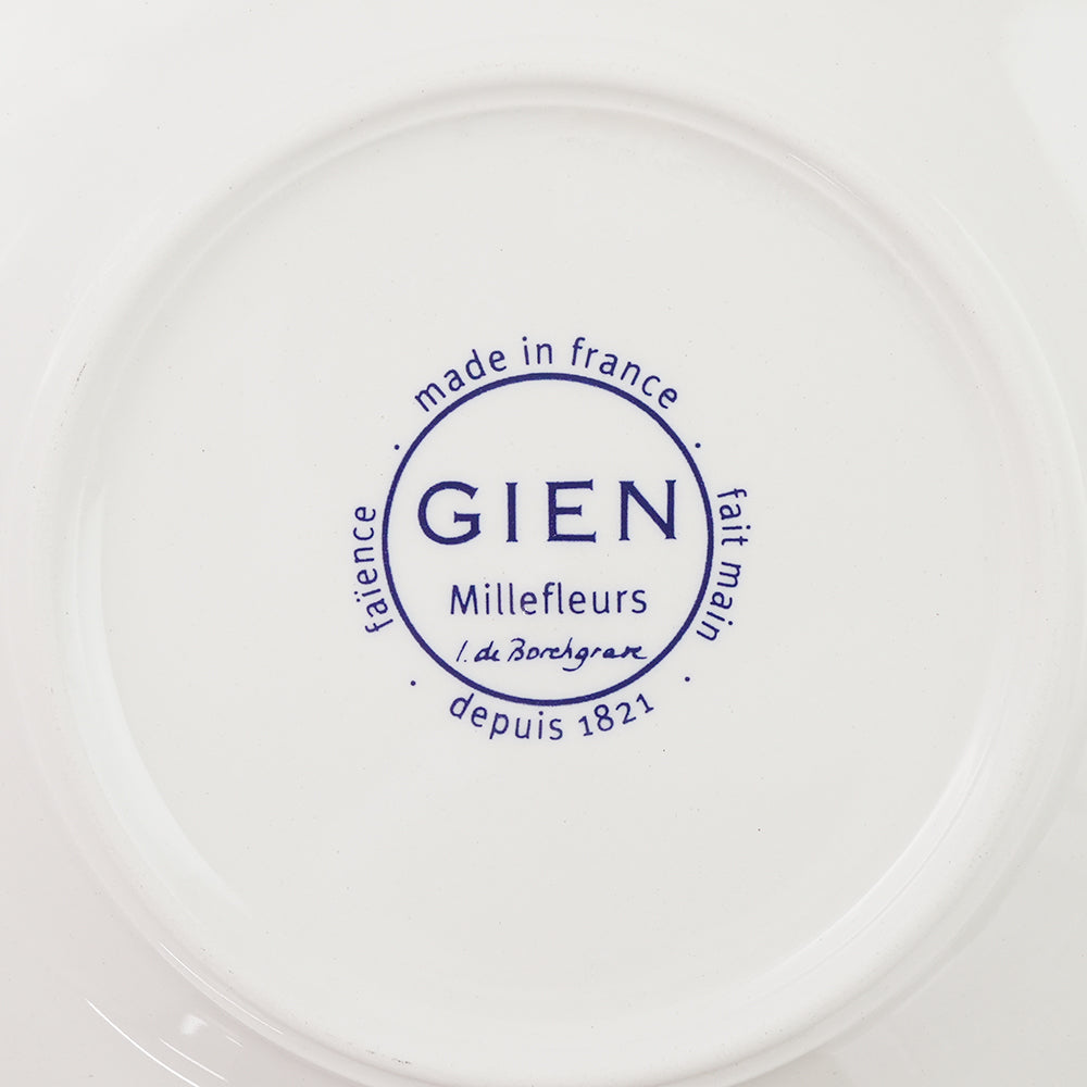 ジアン (Gien) ミルフルール  プレート