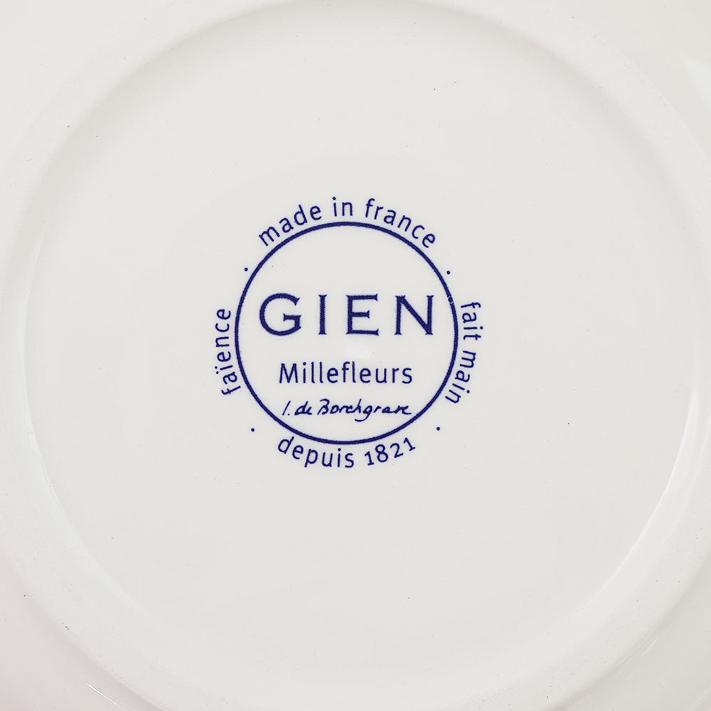ジアン (Gien) ミルフルール  プレート
