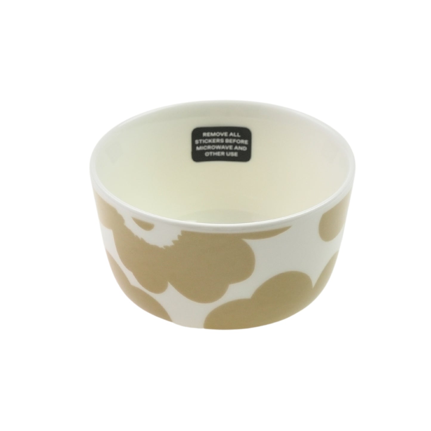 マリメッコ (marimekko) ウニッコ ボウル 250ml ホワイト×ベージュ