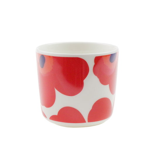 マリメッコ (marimekko) ウニッコ ラテマグ/コーヒーカップ200ml ホワイト×レッド
