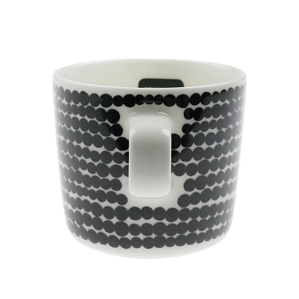 マリメッコ (marimekko) SIIRTOLAPUUTARHA シイルトラプータルハ カップ/コーヒーカップ 200ml ホワイト×ブラック