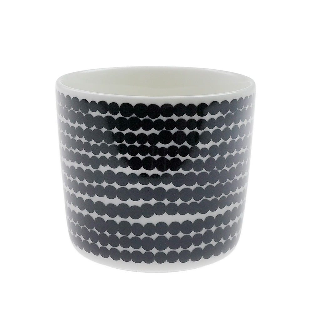 マリメッコ (marimekko) SIIRTOLAPUUTARHA シイルトラプータルハ カップ/コーヒーカップ 200ml ホワイト×ブラック