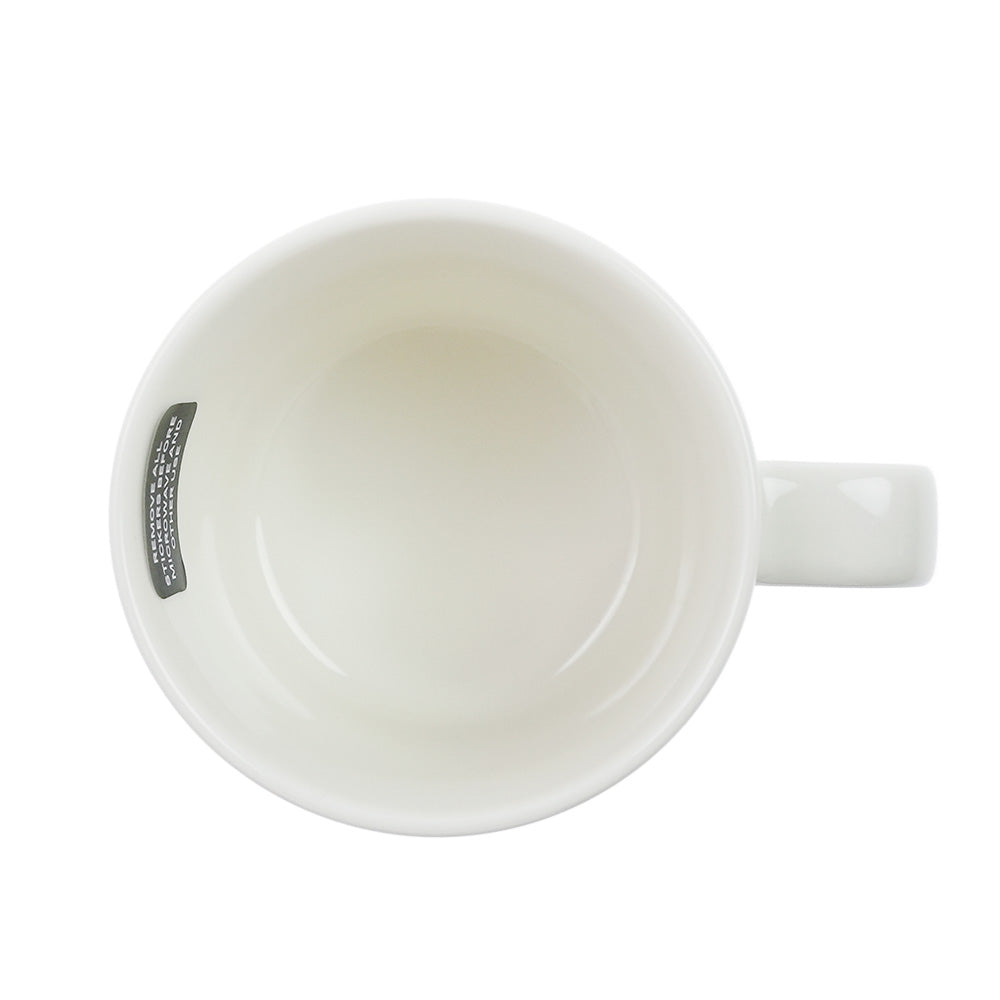 マリメッコ (marimekko) SIIRTOLAPUUTARHA シイルトラプータルハ カップ/コーヒーカップ 200ml ホワイト×ブラック×イエロー