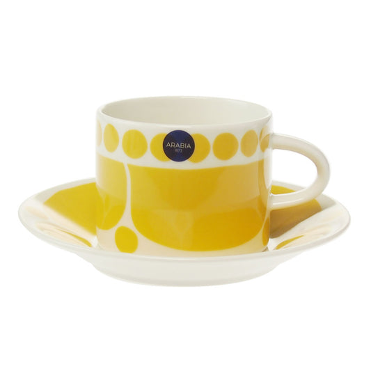 アラビア (ARABIA) スンヌンタイ (Sunnuntai) カップ&ソーサー 280ml