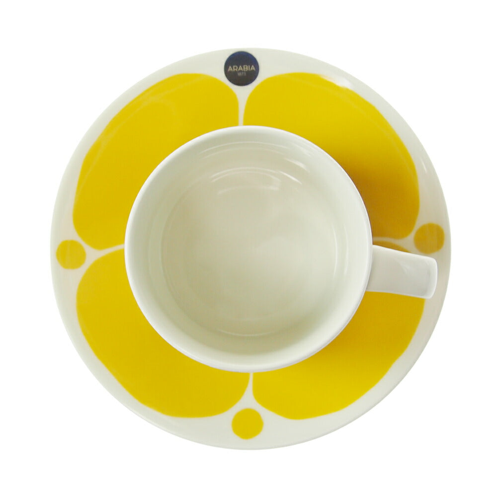 アラビア (ARABIA) スンヌンタイ (Sunnuntai) カップ&ソーサー 280ml