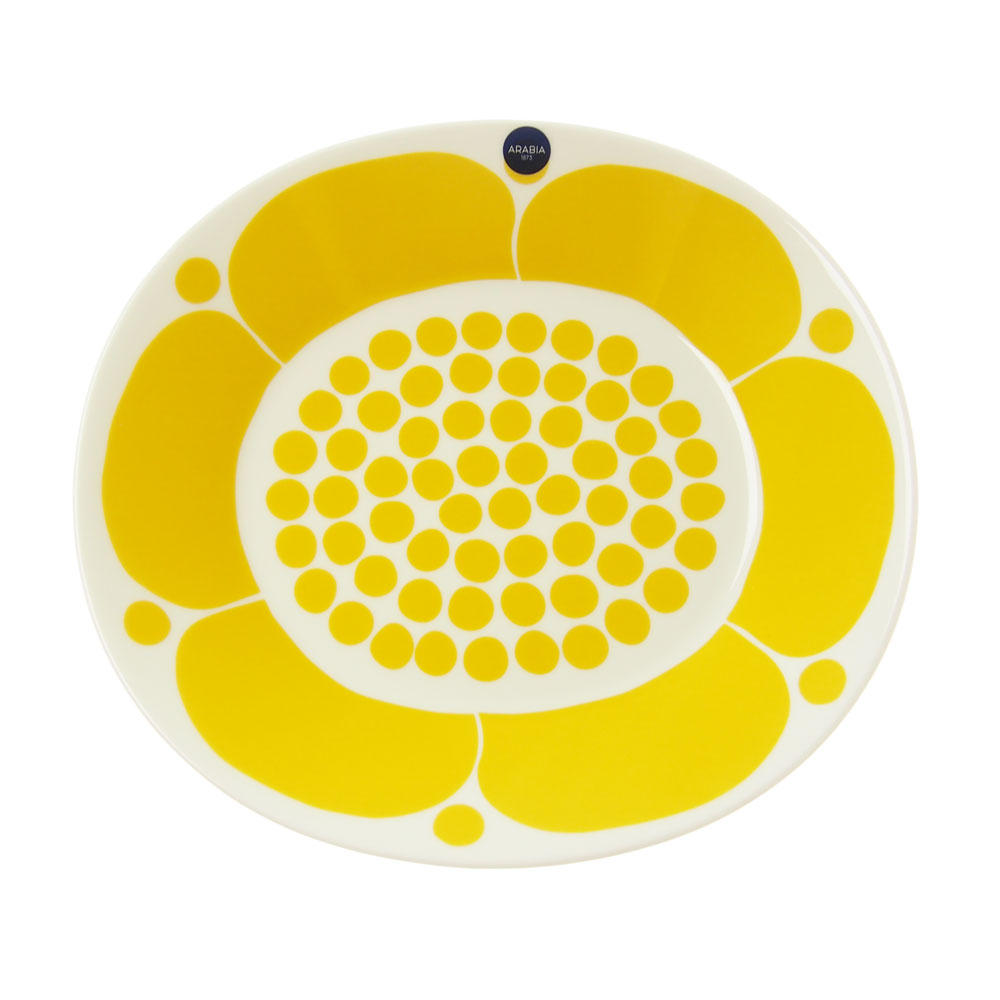 アラビア (ARABIA) スンヌンタイ (Sunnuntai) オーバルプレート 25cm