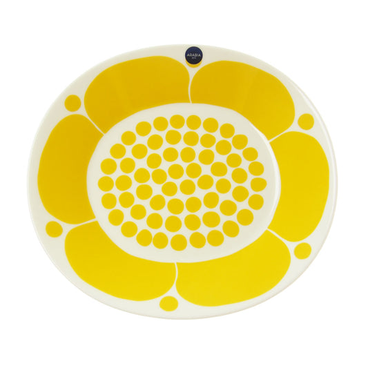 アラビア (ARABIA) スンヌンタイ (Sunnuntai) オーバルプレート 25cm