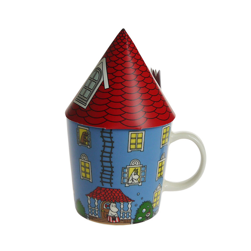 アラビア (ARABIA) ムーミン マグカップ 70周年記念 ムーミンハウス