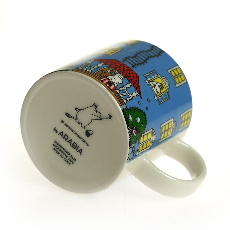 アラビア (ARABIA) ムーミン マグカップ 70周年記念 ムーミンハウス