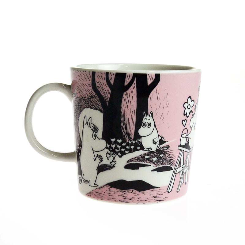 アラビア (ARABIA) ムーミン マグカップ ピンクラブ