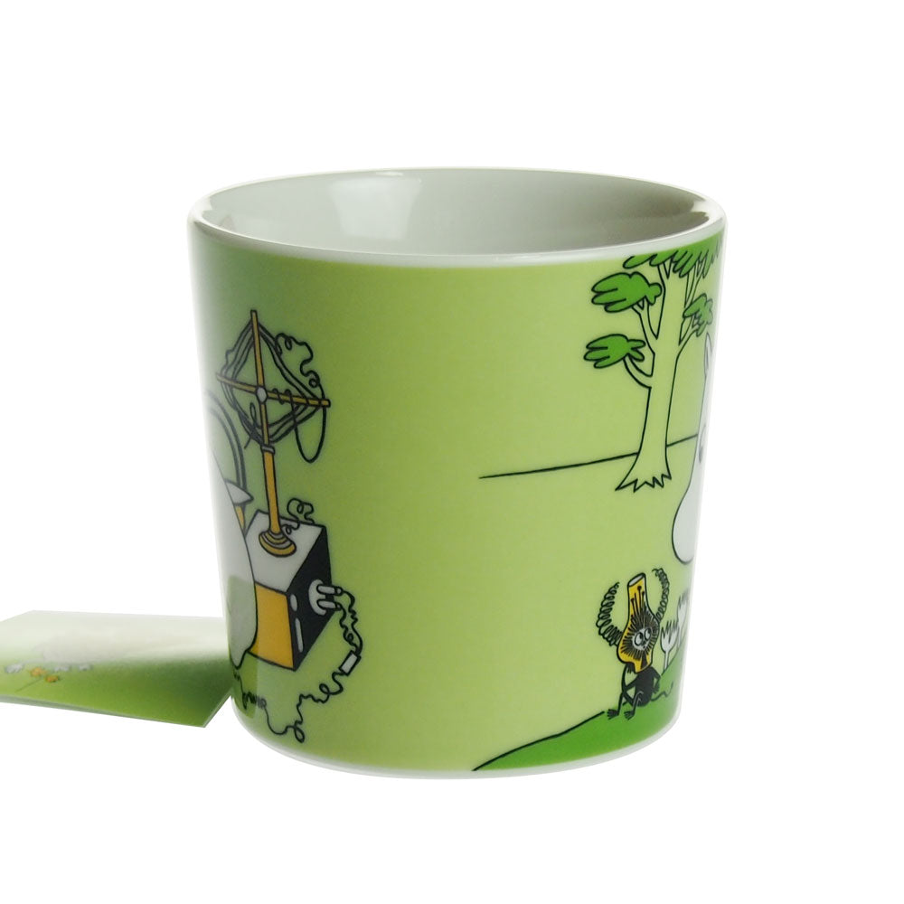 アラビア (ARABIA) ムーミン マグカップ グラスグリーン
