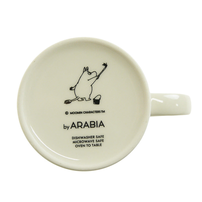 アラビア (ARABIA) ムーミン マグカップ スナフキン グリーン