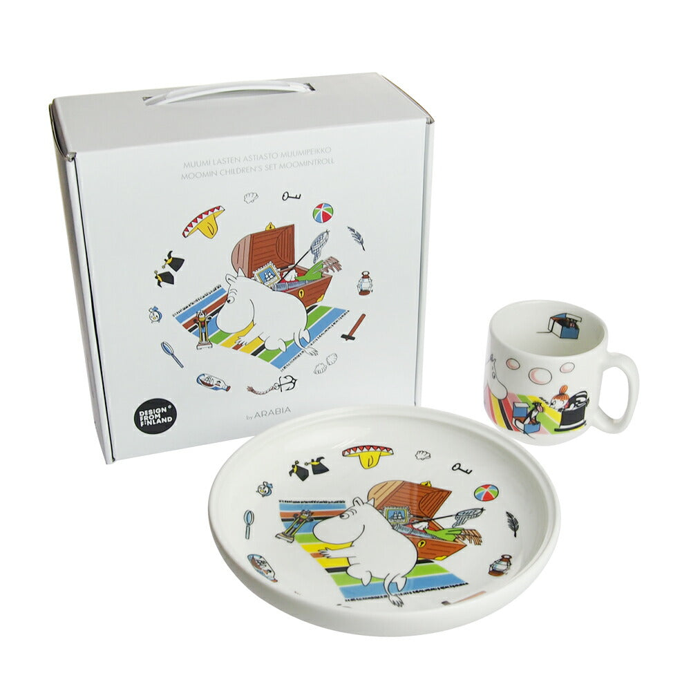 アラビア (ARABIA) ムーミン チルドレンセット ムーミン