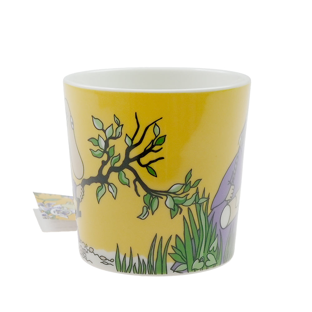 アラビア (ARABIA) ムーミン マグカップ ヘムレンさん イエロー