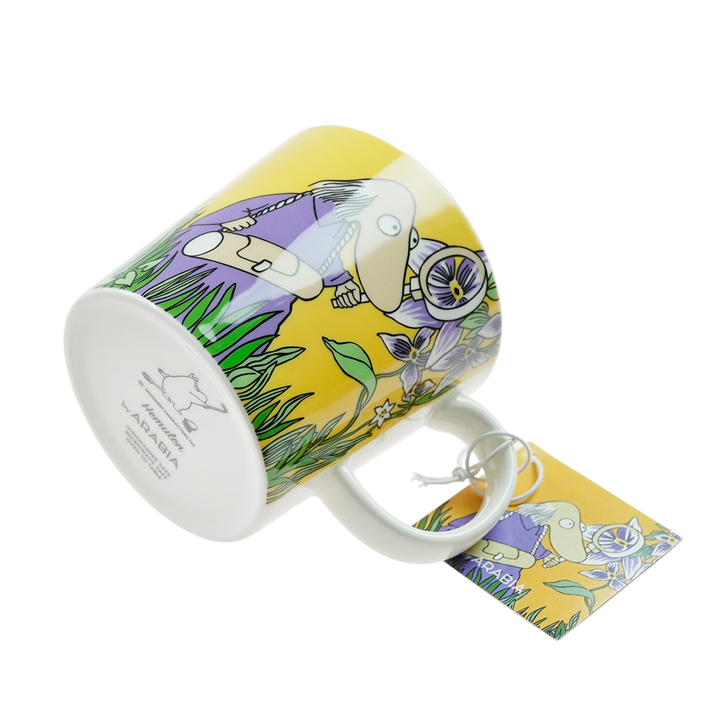 アラビア (ARABIA) ムーミン マグカップ ヘムレンさん イエロー