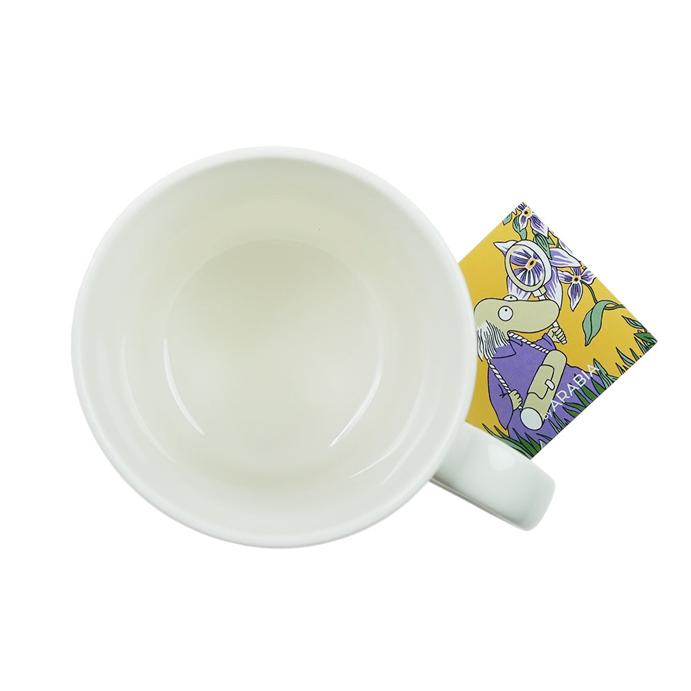 アラビア (ARABIA) ムーミン マグカップ ヘムレンさん イエロー